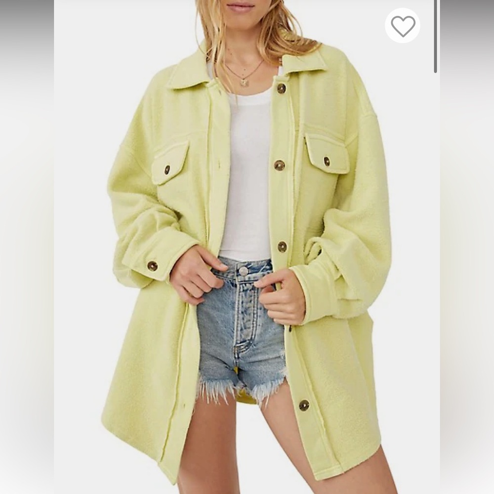 Free People Oversized Ruby Shacket